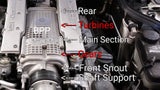 Mercedes M113k "55 K" Supercharger Full Front Snout Bearing Kit